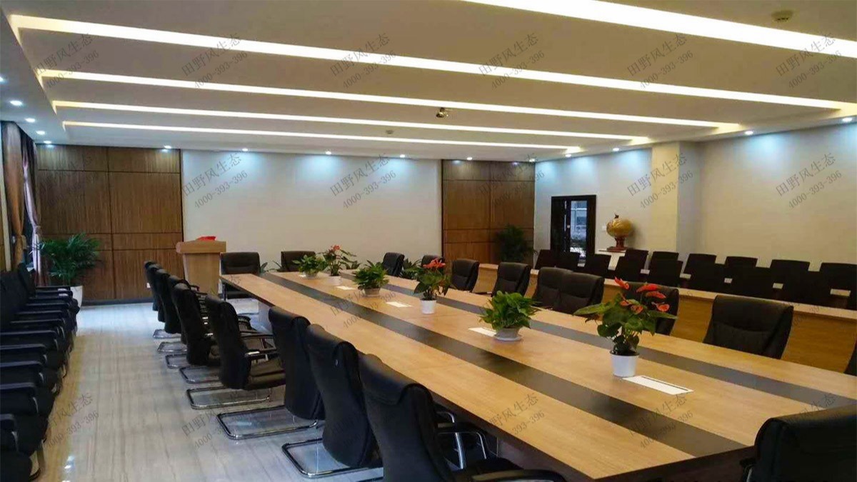 广州国际工程公司绿植租赁案例
