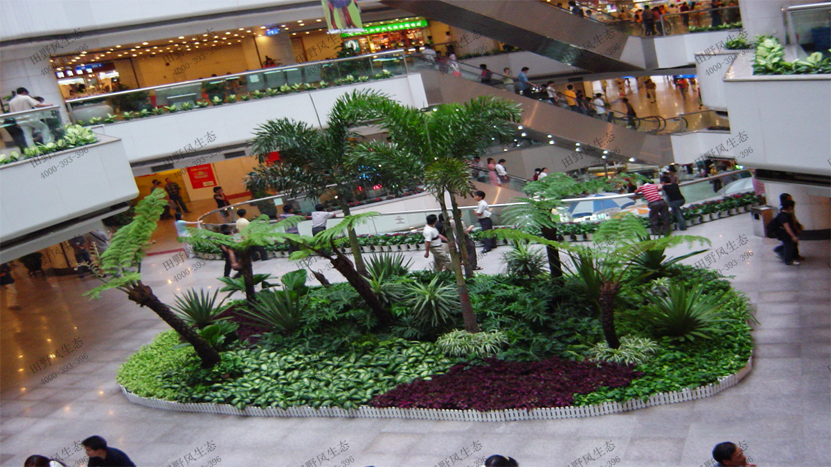 1购物中心大型组合景观
