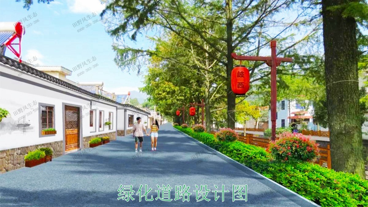 珠海金湾区美丽乡村绿化项目