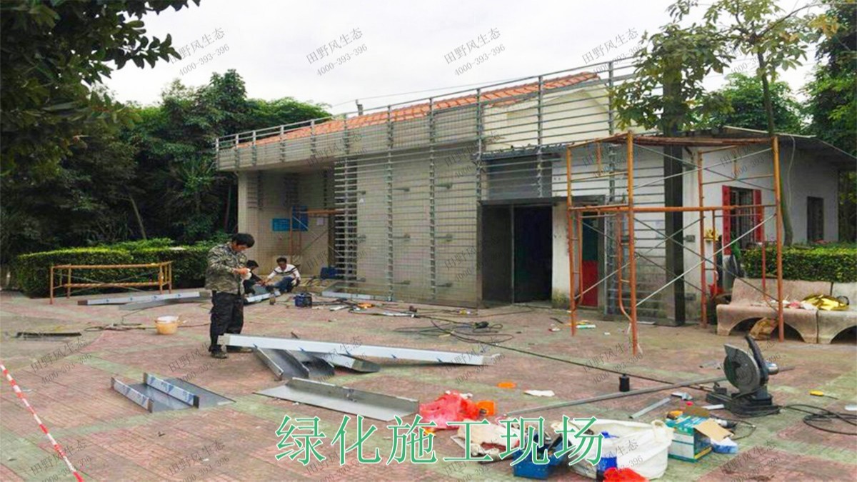 广州黄埔立体绿化建设工程